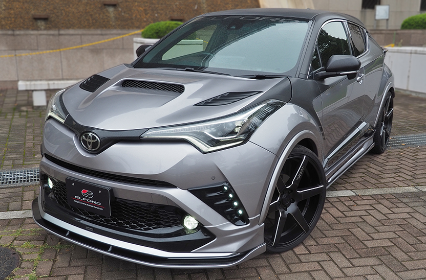 エルフォード　c-hr フロントグリルガーニッシュ